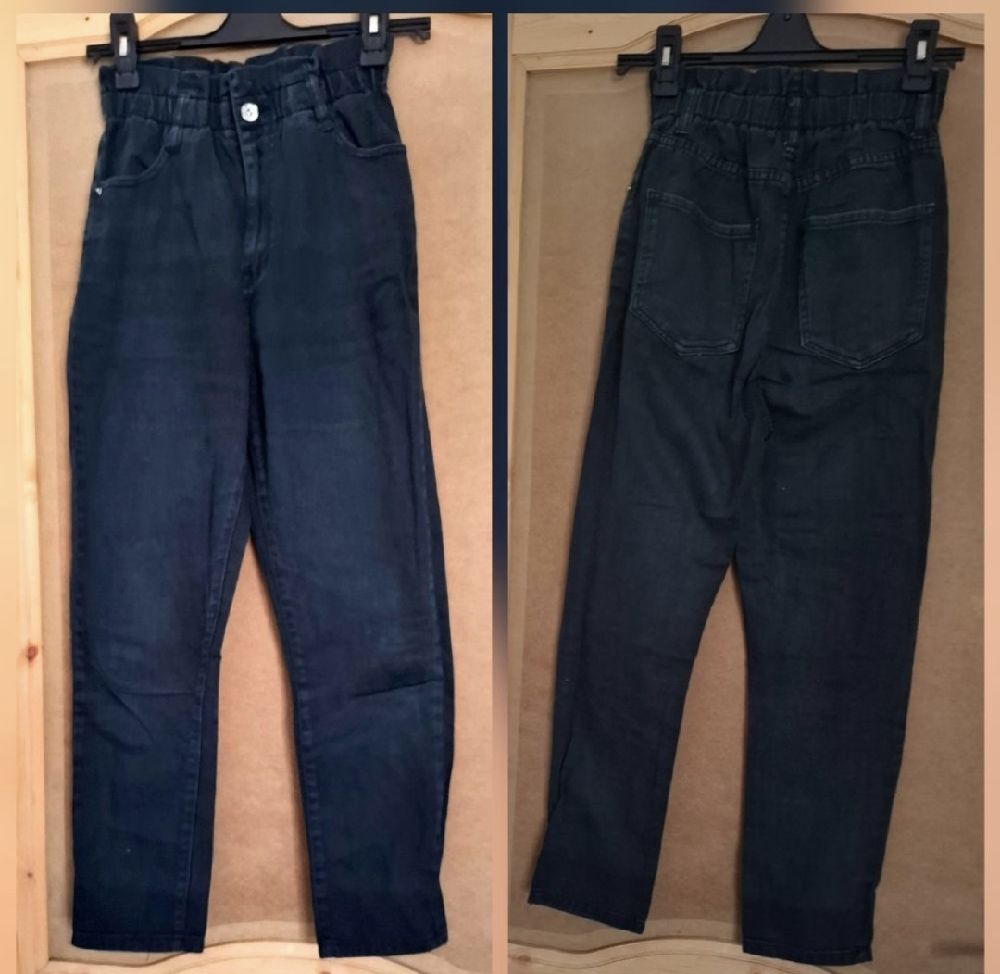 Pantalon taille haute 
