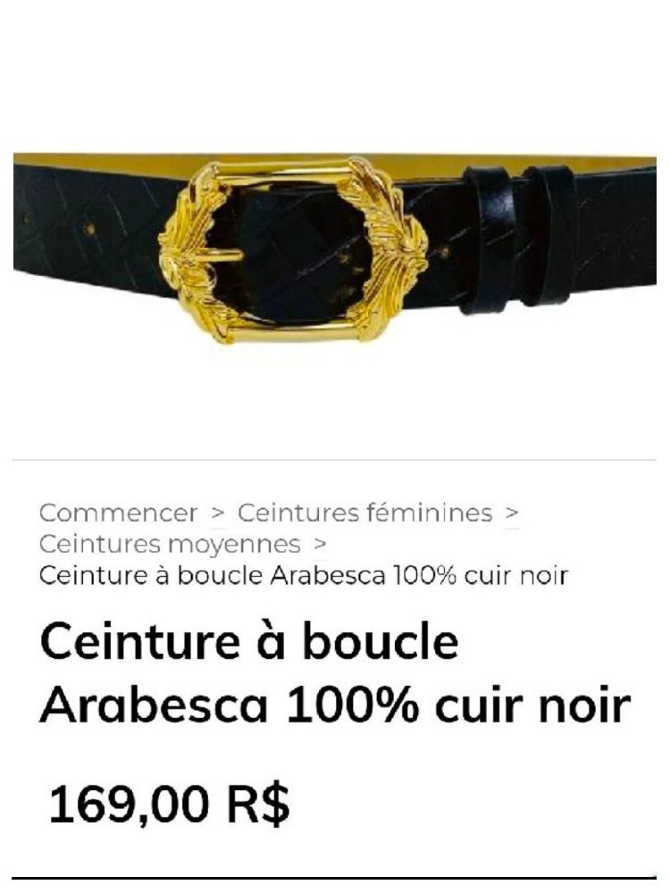 ceinture classe