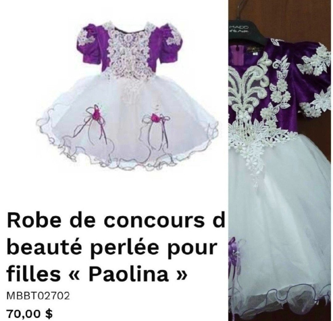 Robe princesse fille 