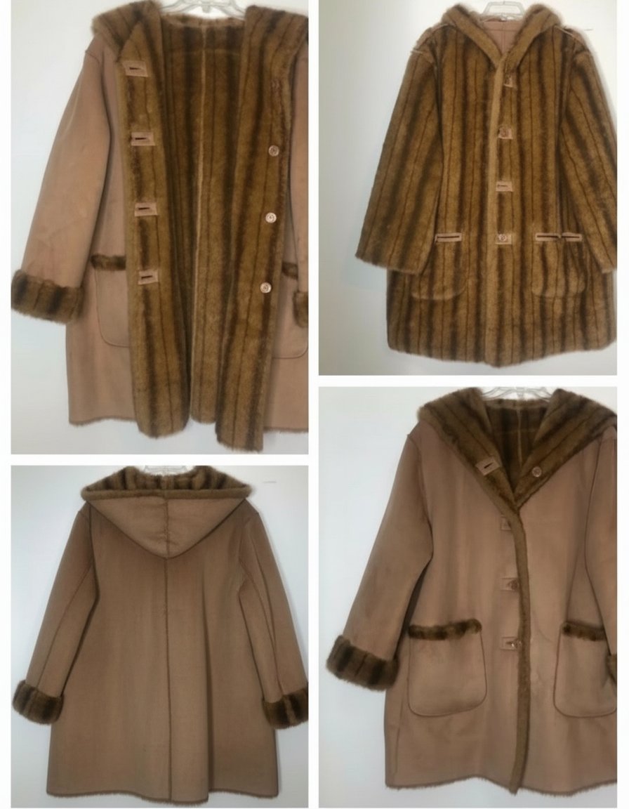 Manteau double faces