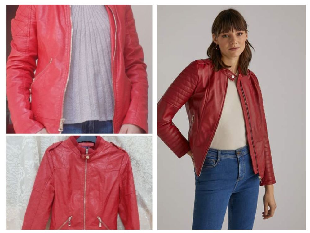 veste cuire 