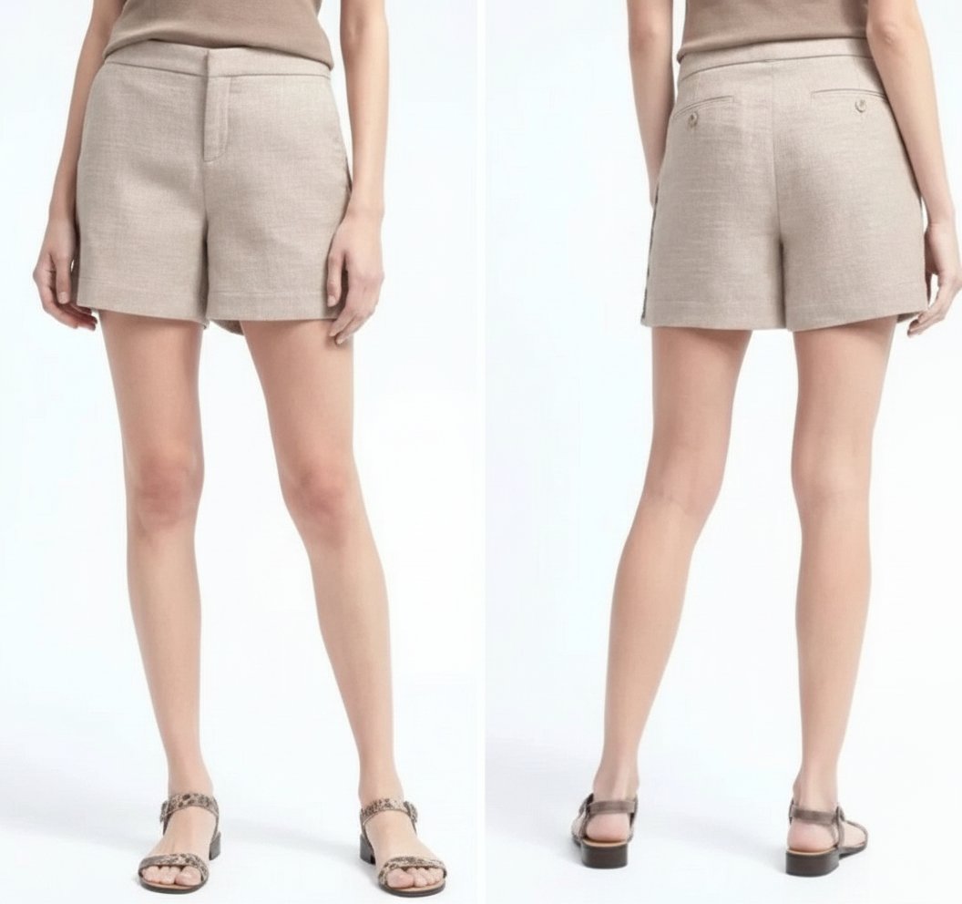 Short  fille et femme