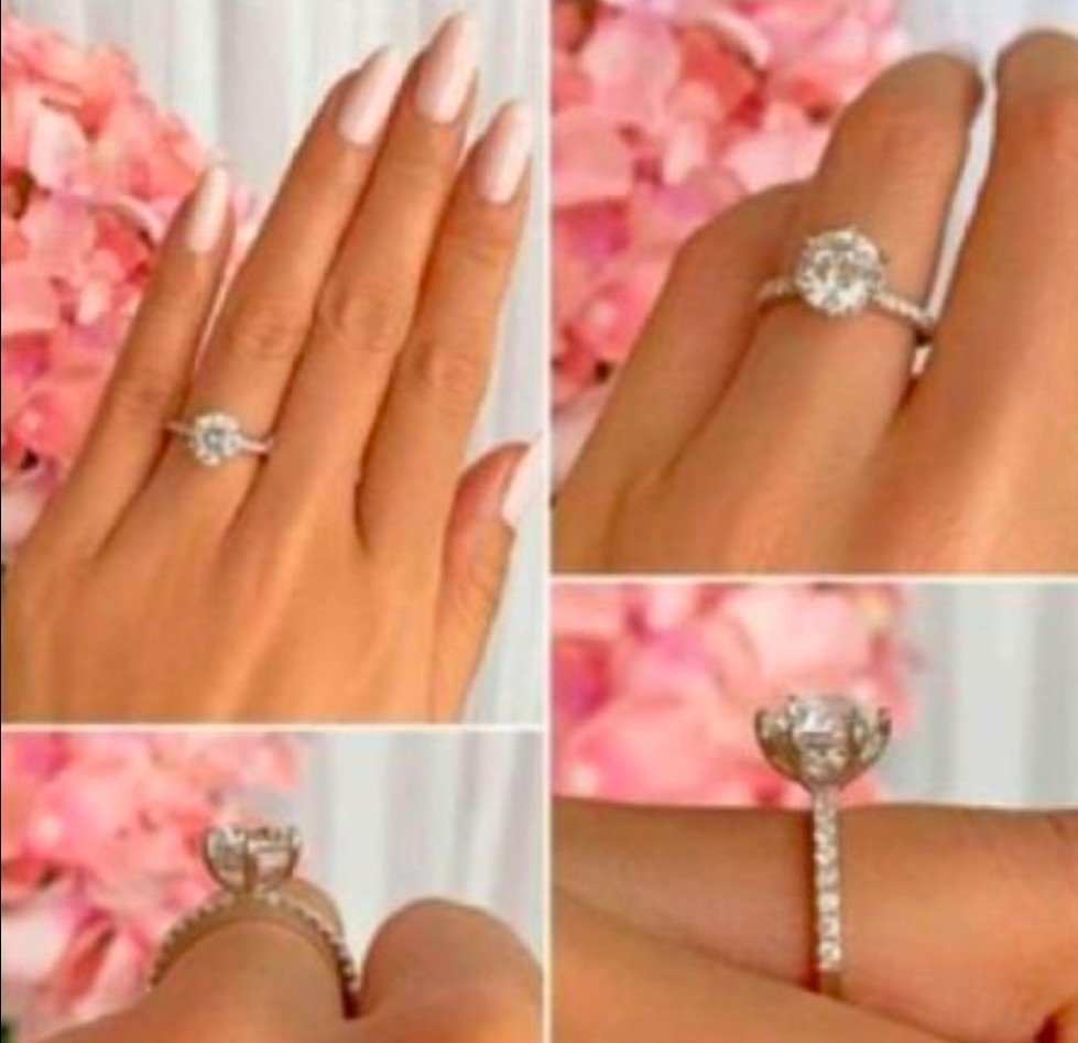 Jolie bague de fiançaille 