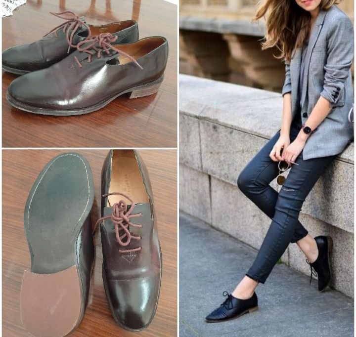 chaussure femme style OXFORD