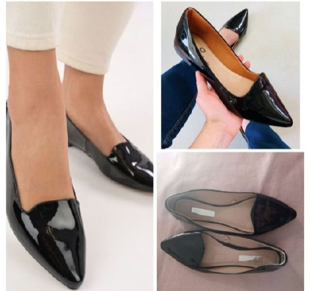 Une ballerine noire très chic