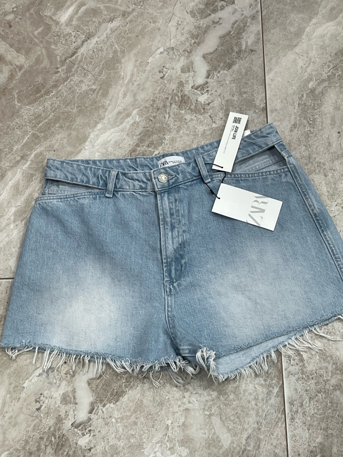 Short en jean ZARA