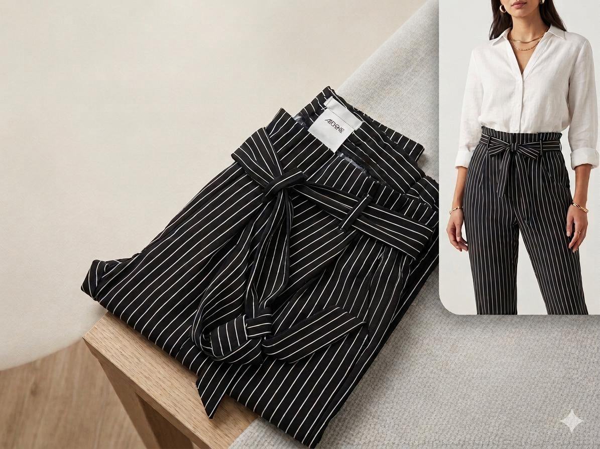 Pantalon Taille Haute Ardene 