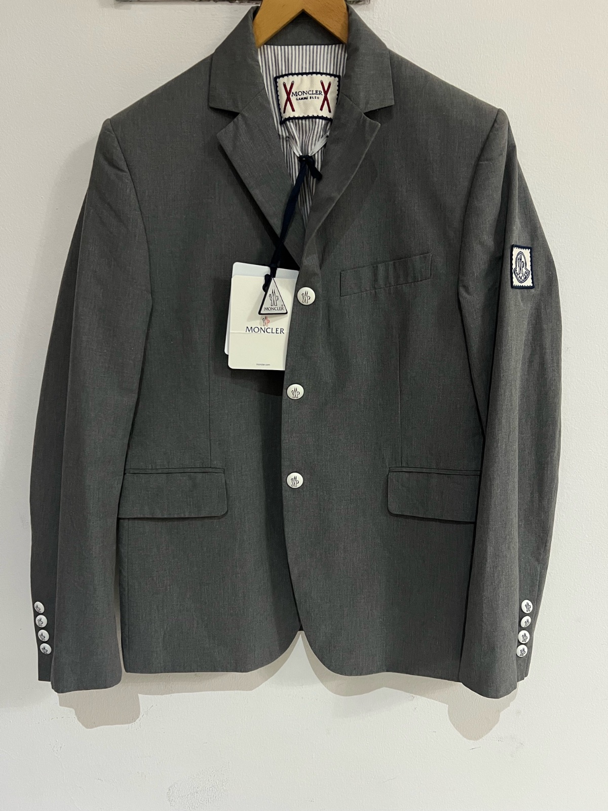 Jacket Moncler X Thom Browne (Gamme bleu) 