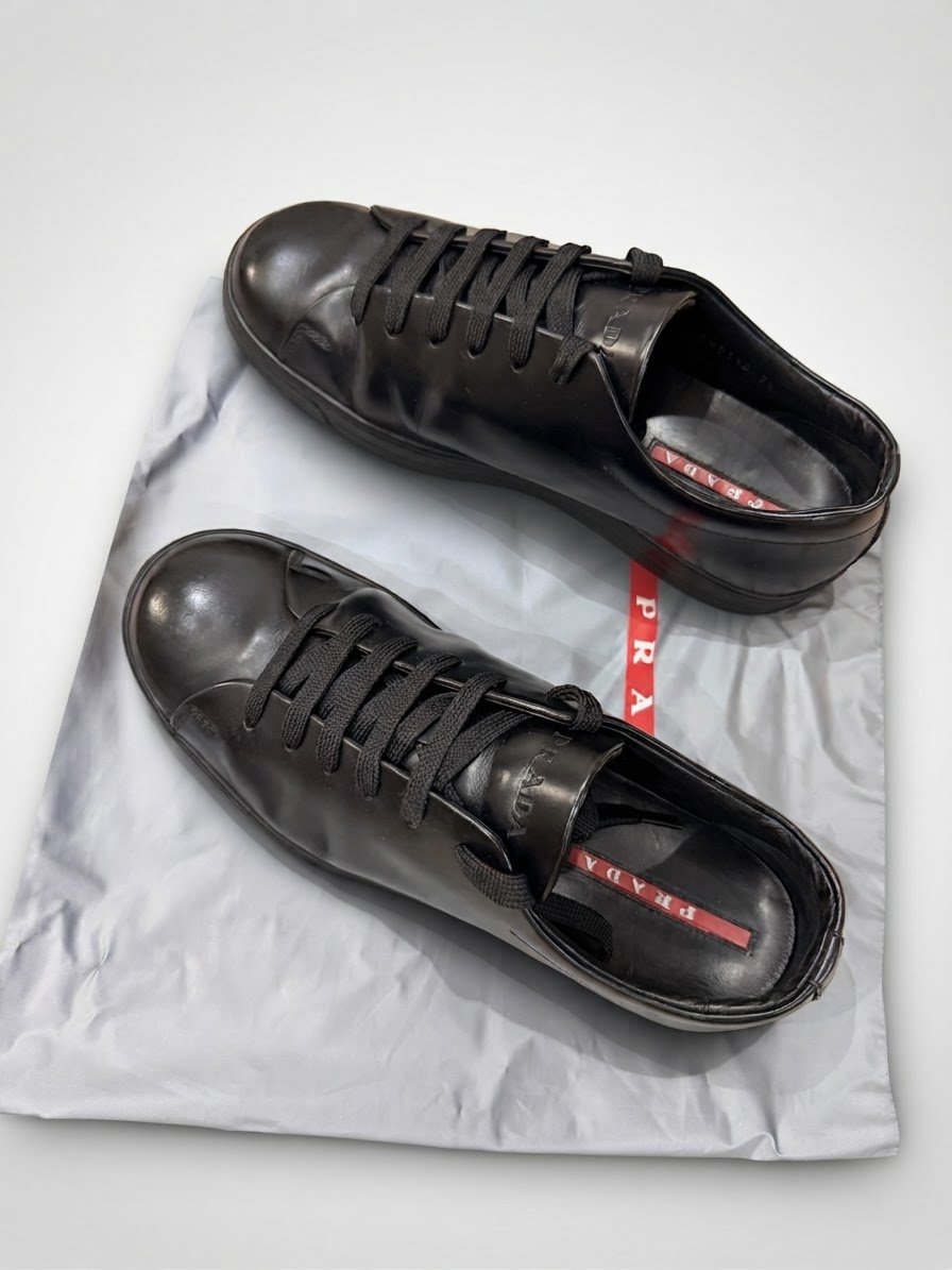 Sneakers PRADA Black leather 