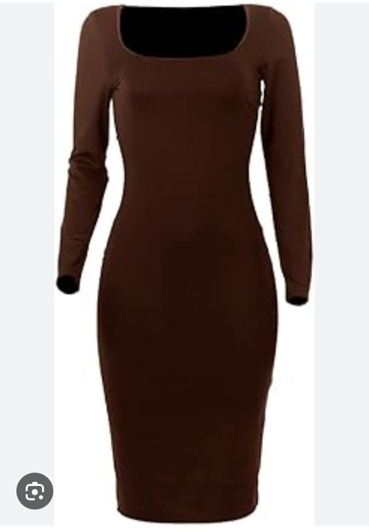 Robe marron Barsha élégante et tendance