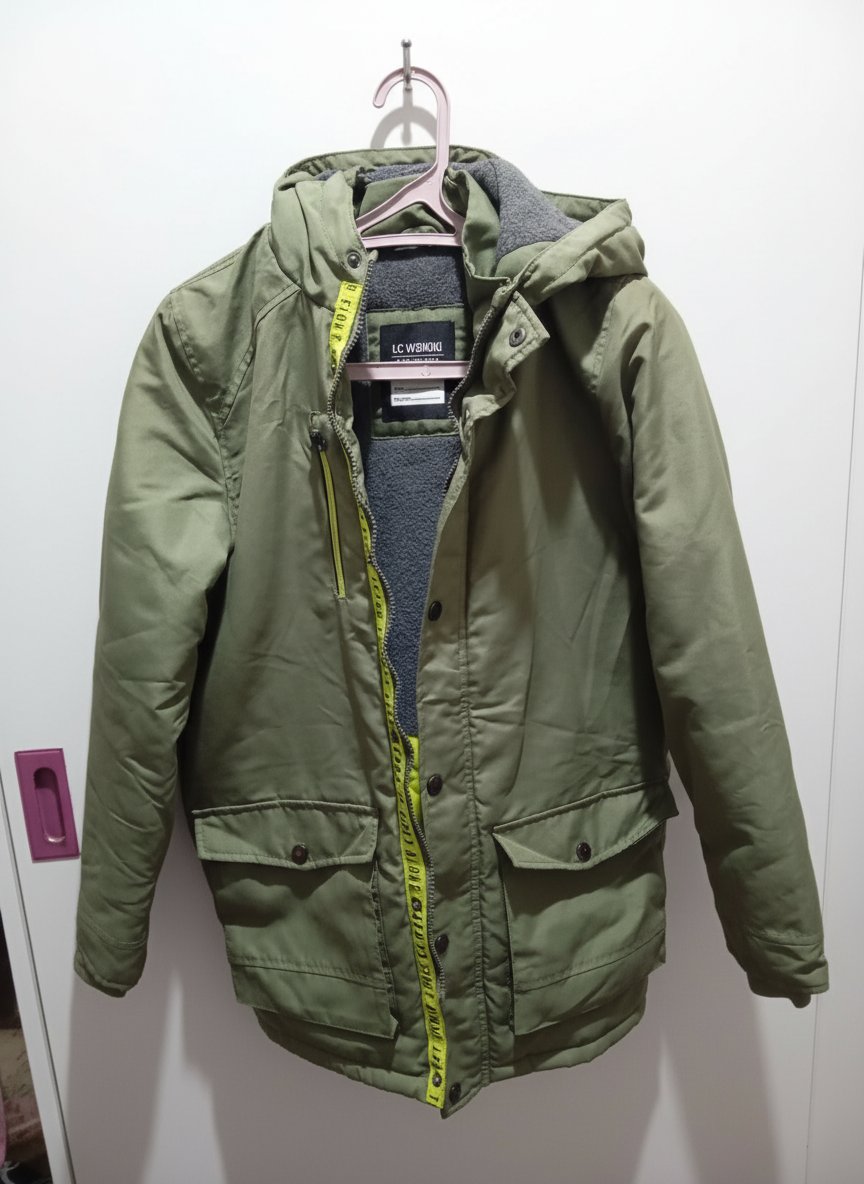 Manteau garçon vert 