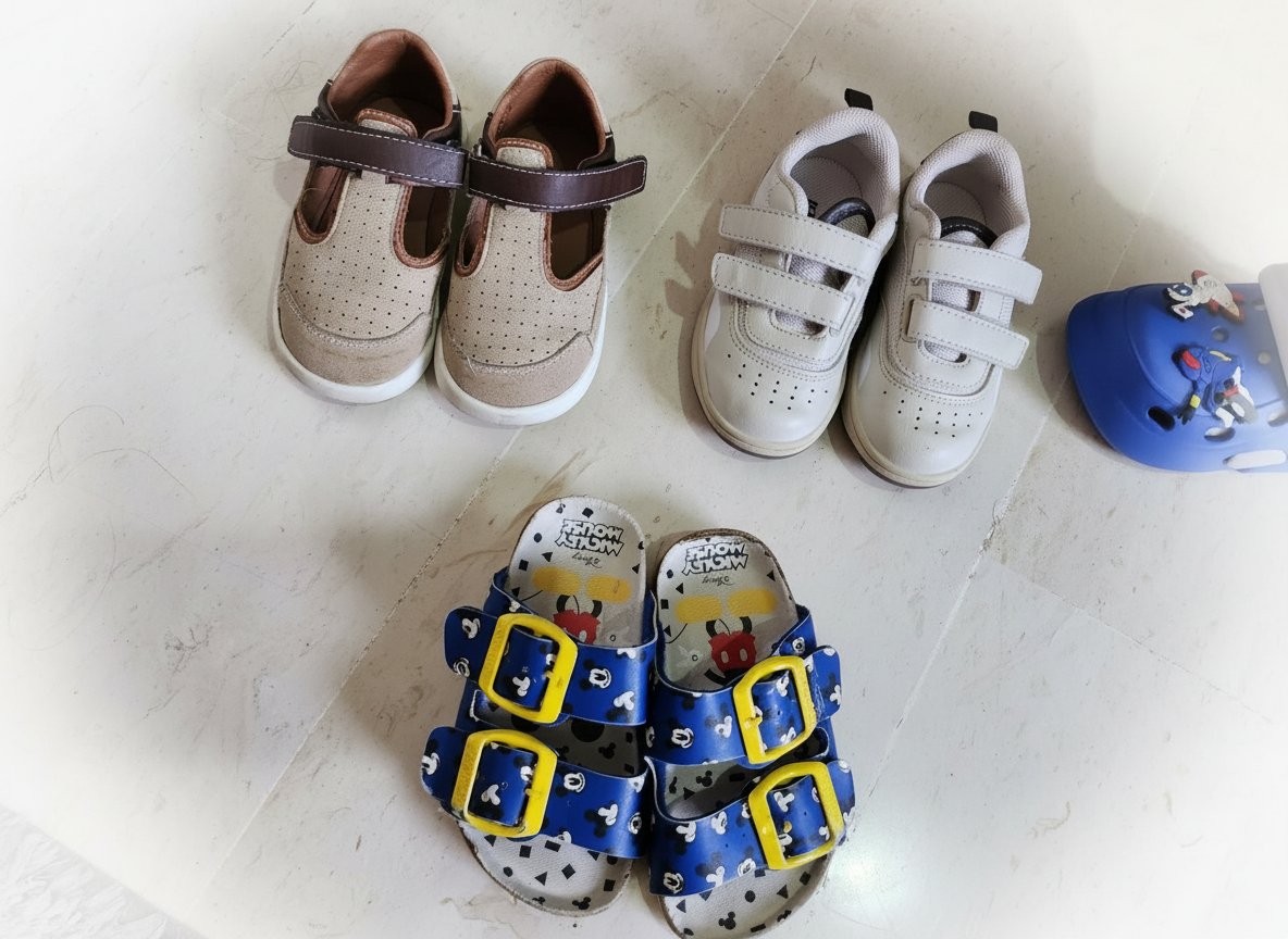 Lot de 2 chaussures 22 et claquette 22-23