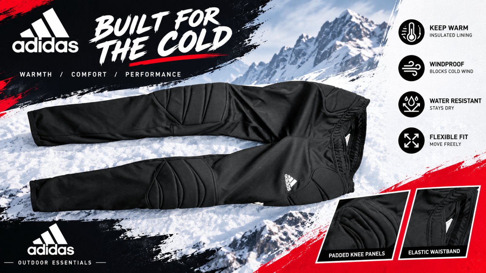Jogging adidas pour les gardiens