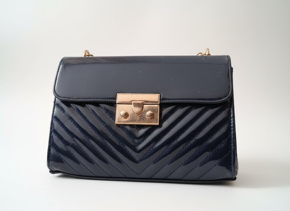 Sac bandoulière bleu marine 