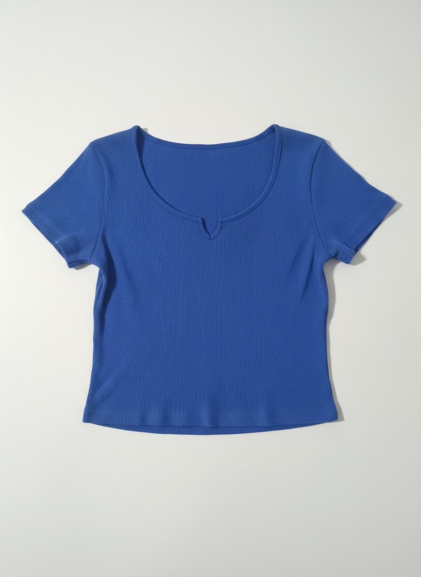 Top bleu marine