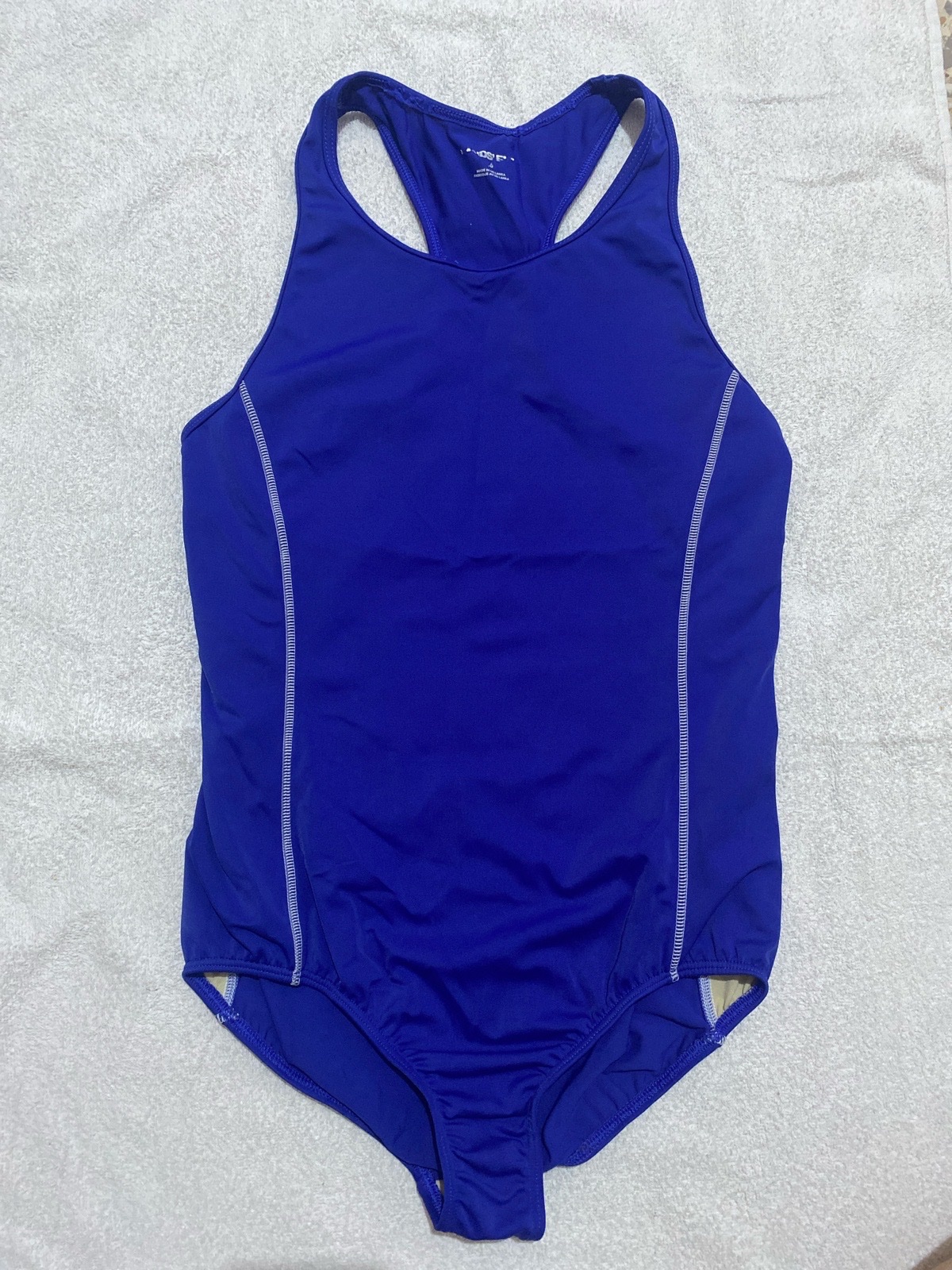 Maillot de bain 1 pièce bleu royal