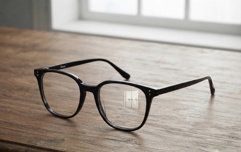 Lunettes Strass - Monture noire classique et élégante