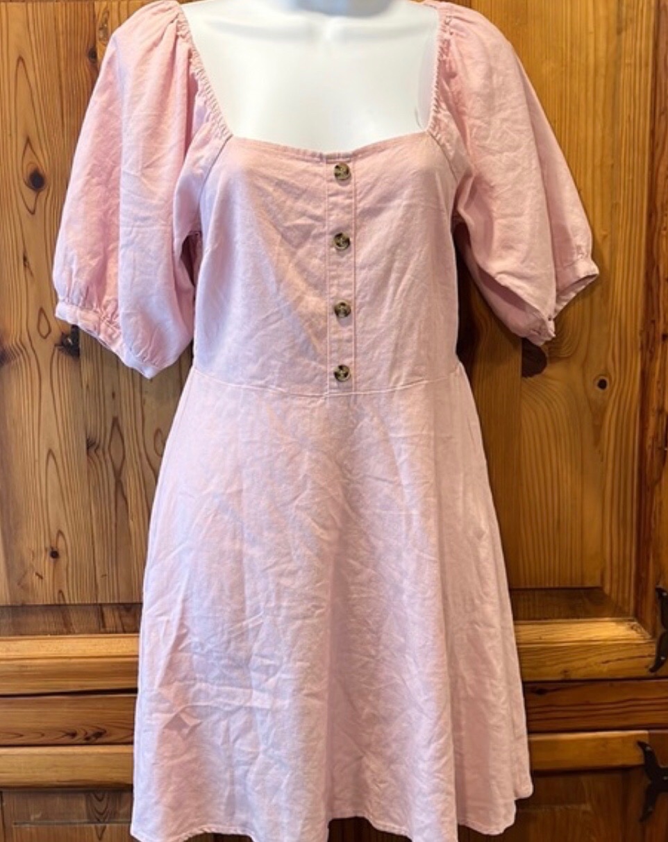 Robe rose claire 