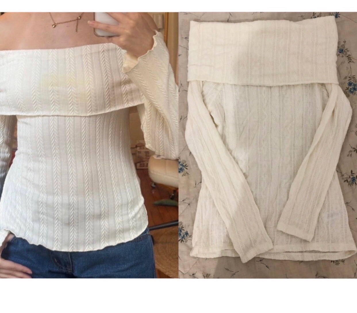 Pull blanc