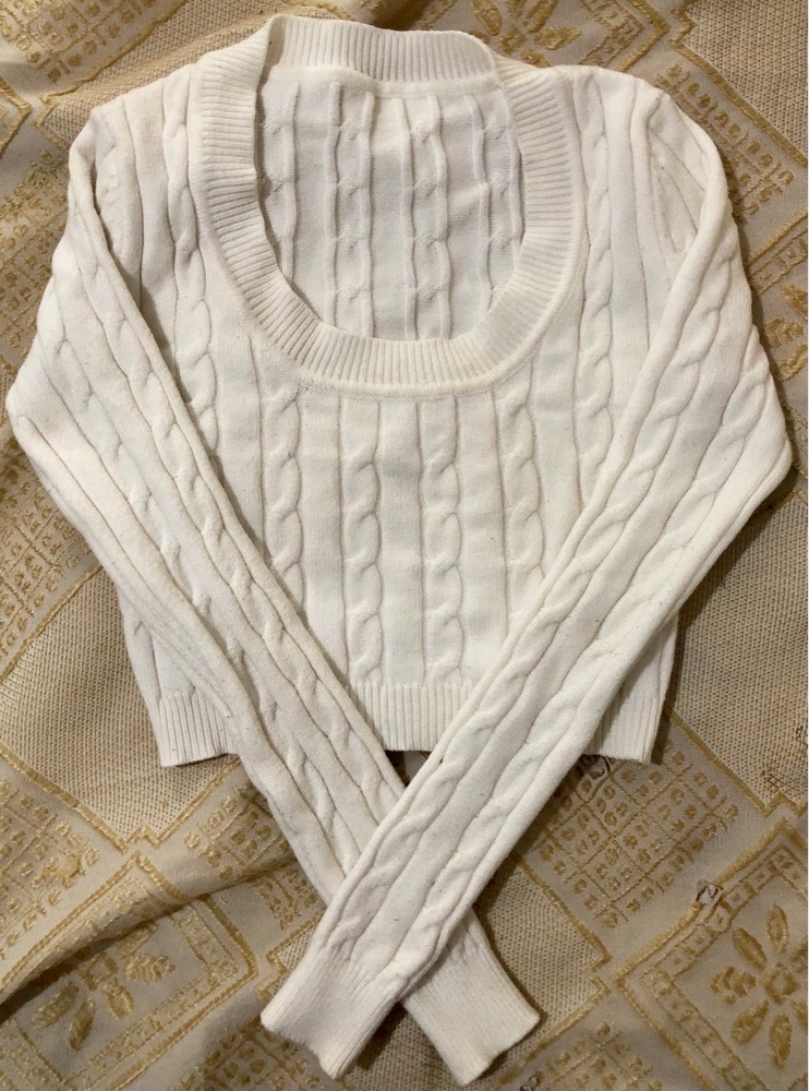 Pull blanc