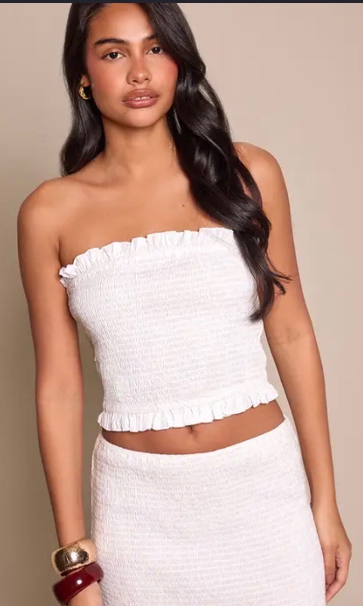 Top blanc h&m 