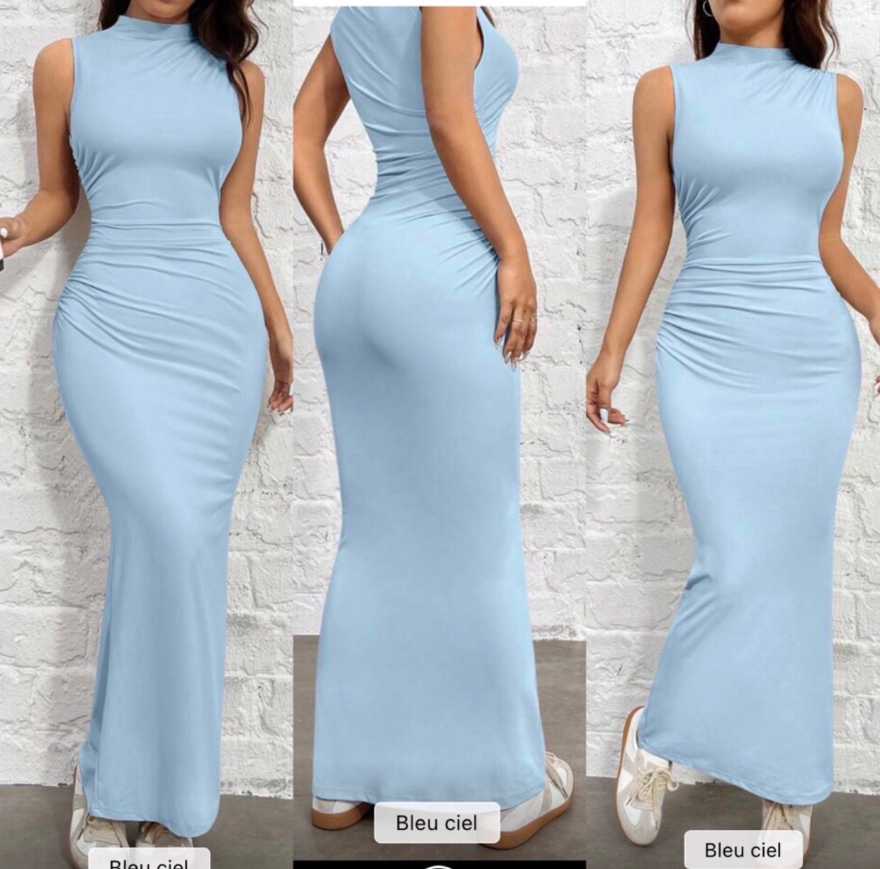Robe bleu ciel
