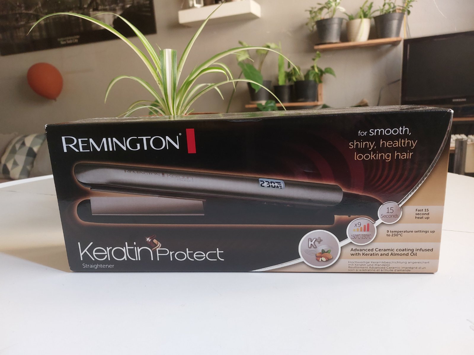 Lisseur de cheveux Keratine protect, Remington ✨️✨️✨️