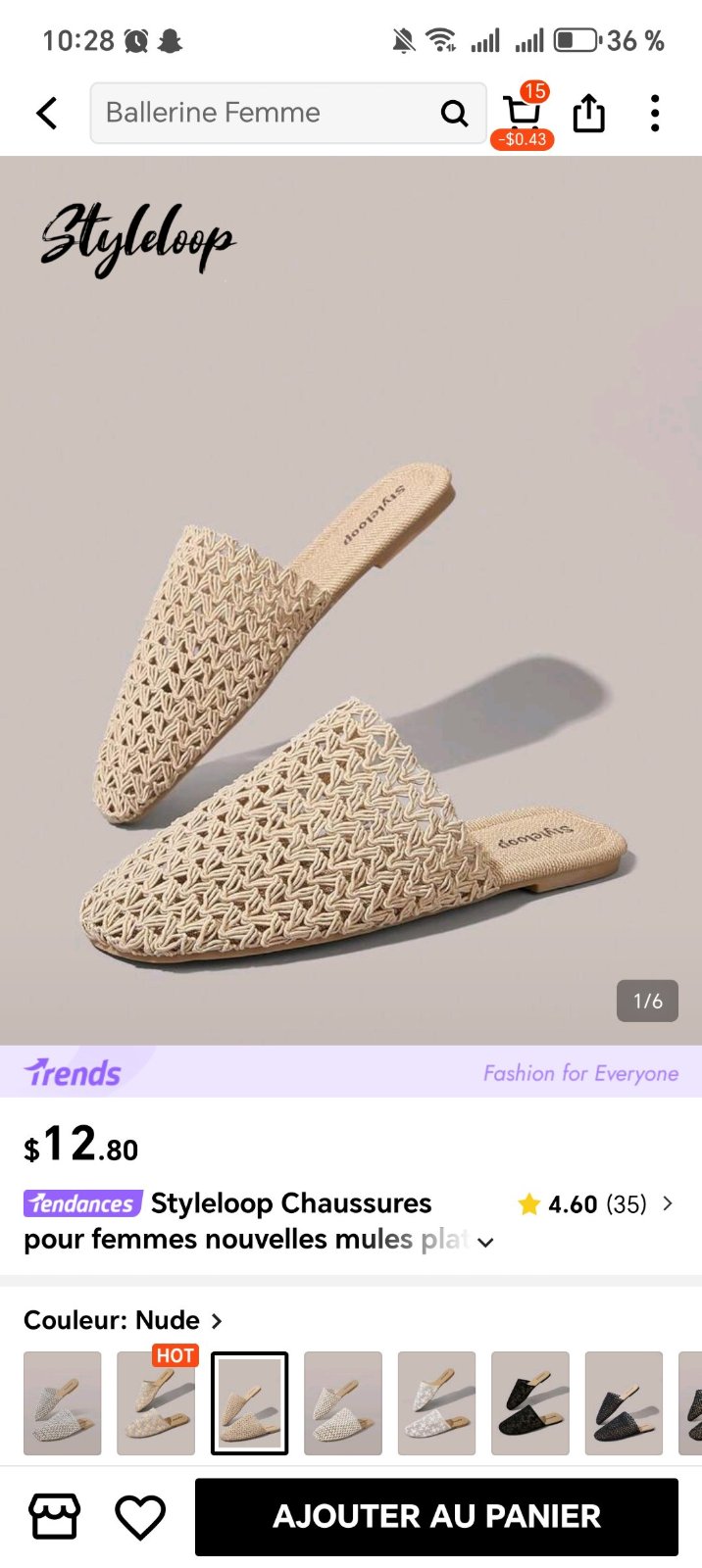 Mulles beige 