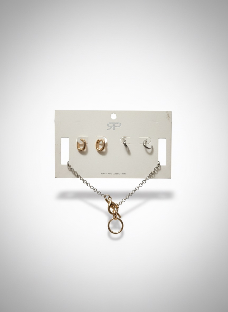 Colier et boucles d'oreilles