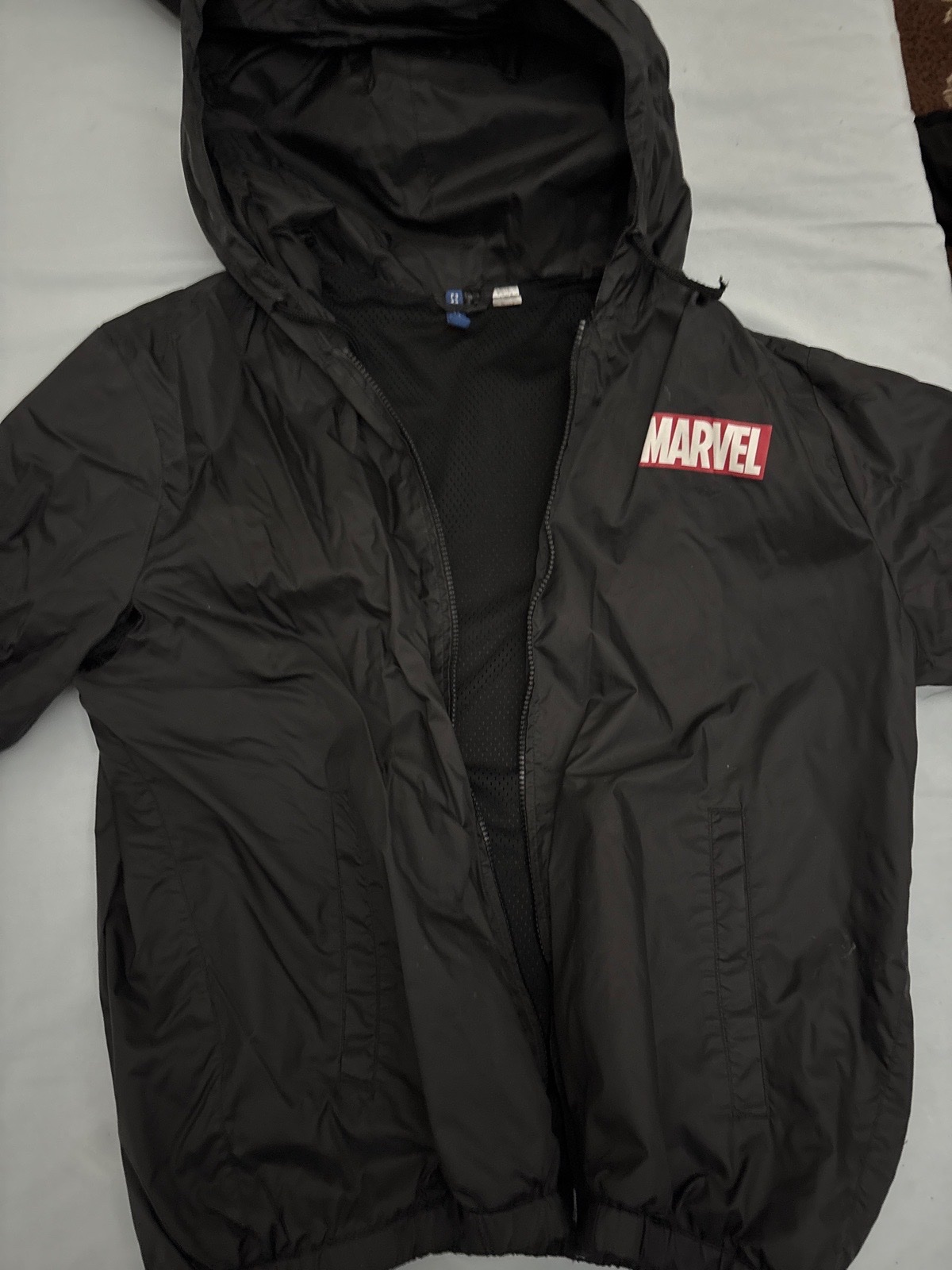 Raincoat jacket marvel