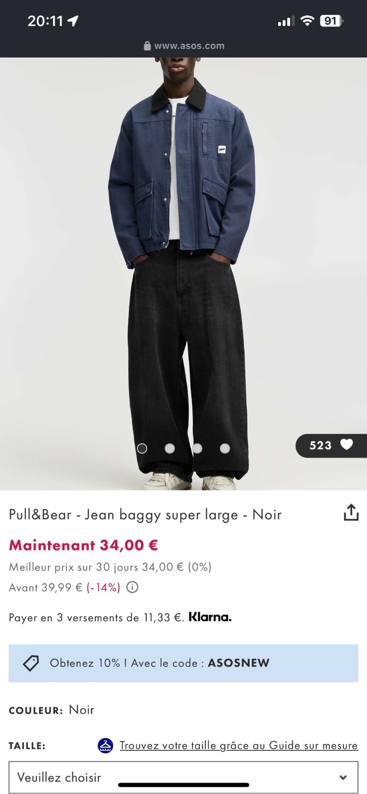 Super baggy jean