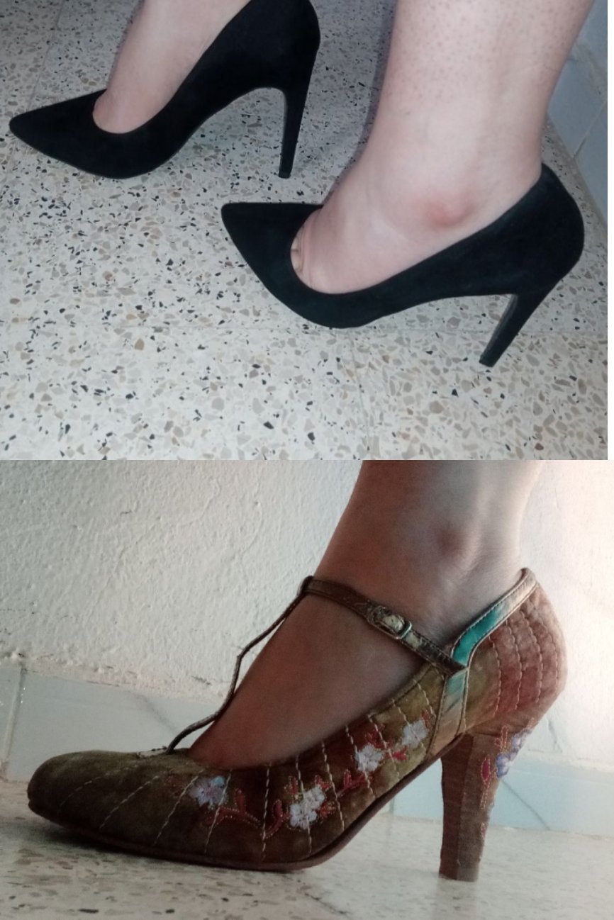 Des escarpins 