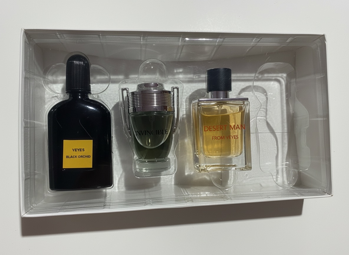 Lot de 3 parfums homme