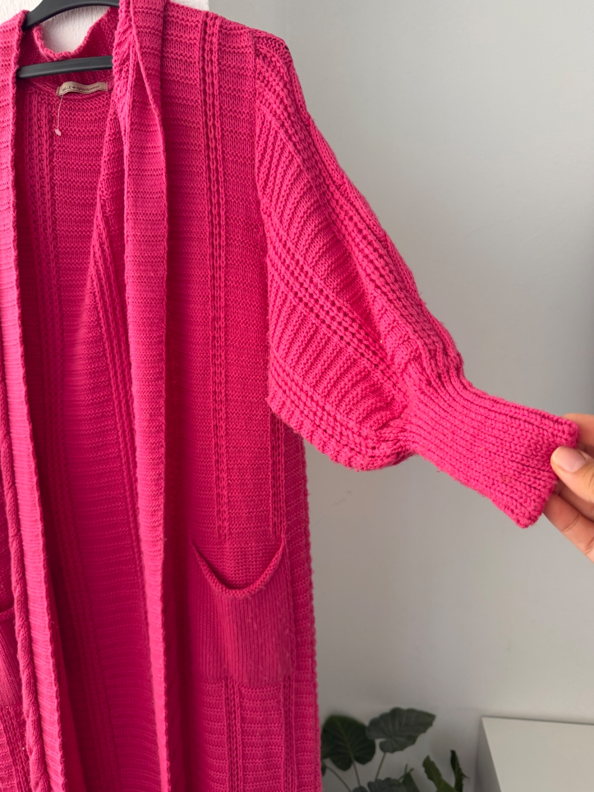 Gilet rose taille standard 