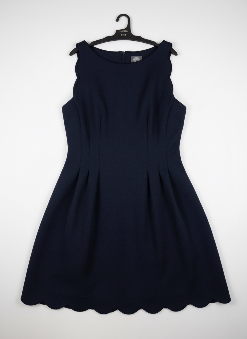 Simple blue dress