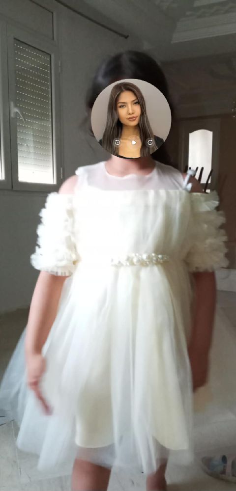 Robe soiree fillette