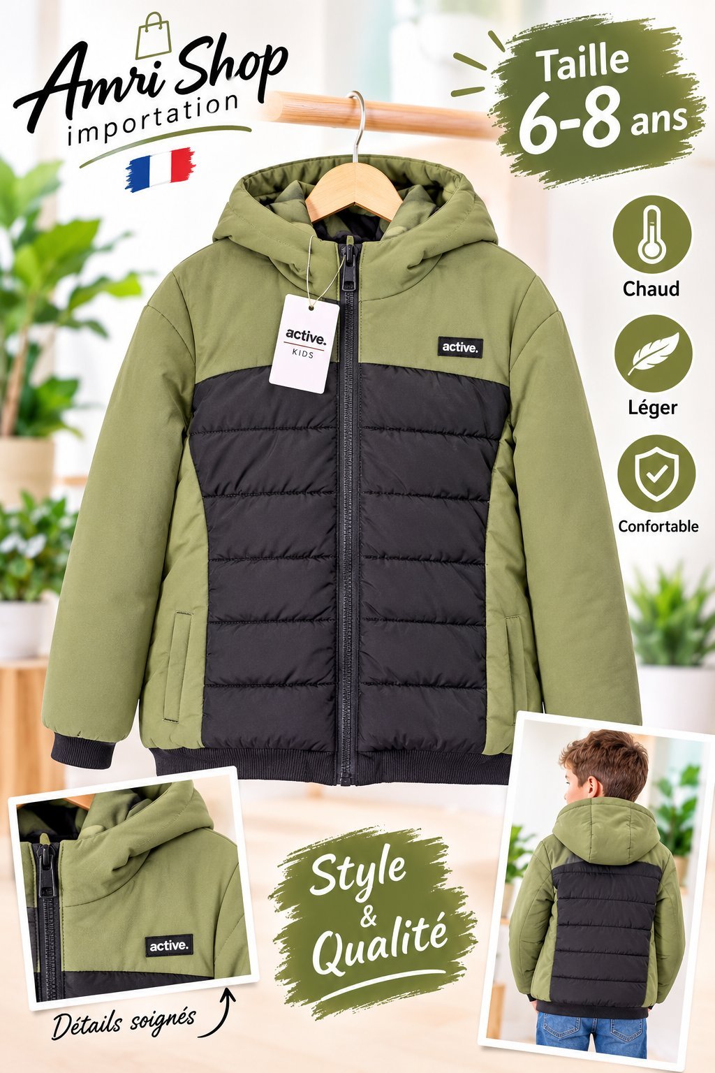 Veste enfant – ADIVE