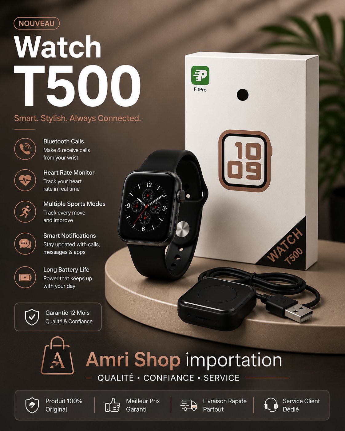 Smart watch T500 