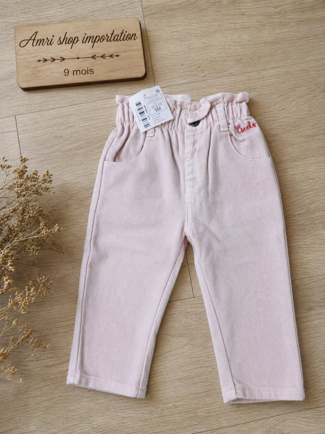 Pantalon jeans bébé fille 