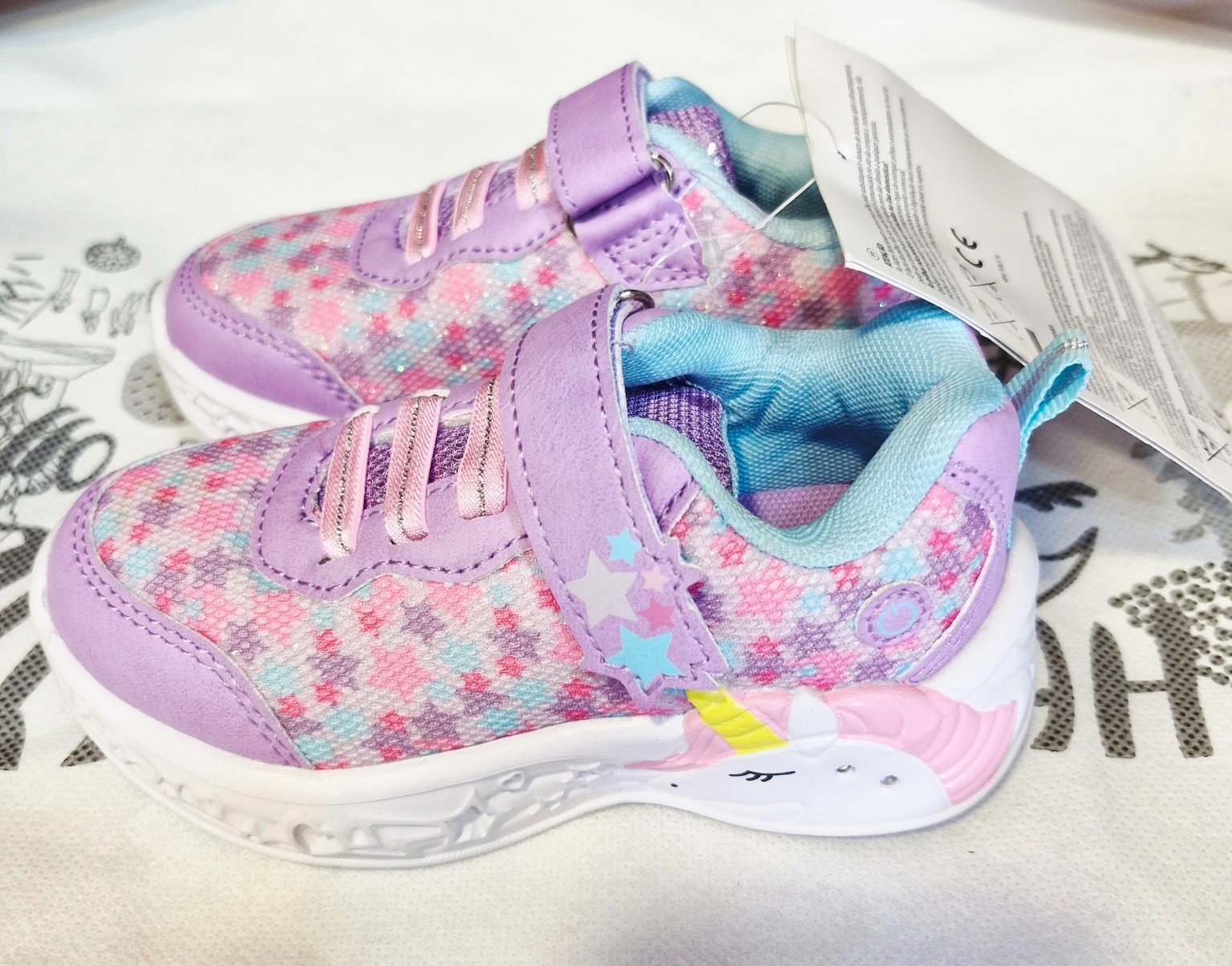 Baskets lumineuses fille