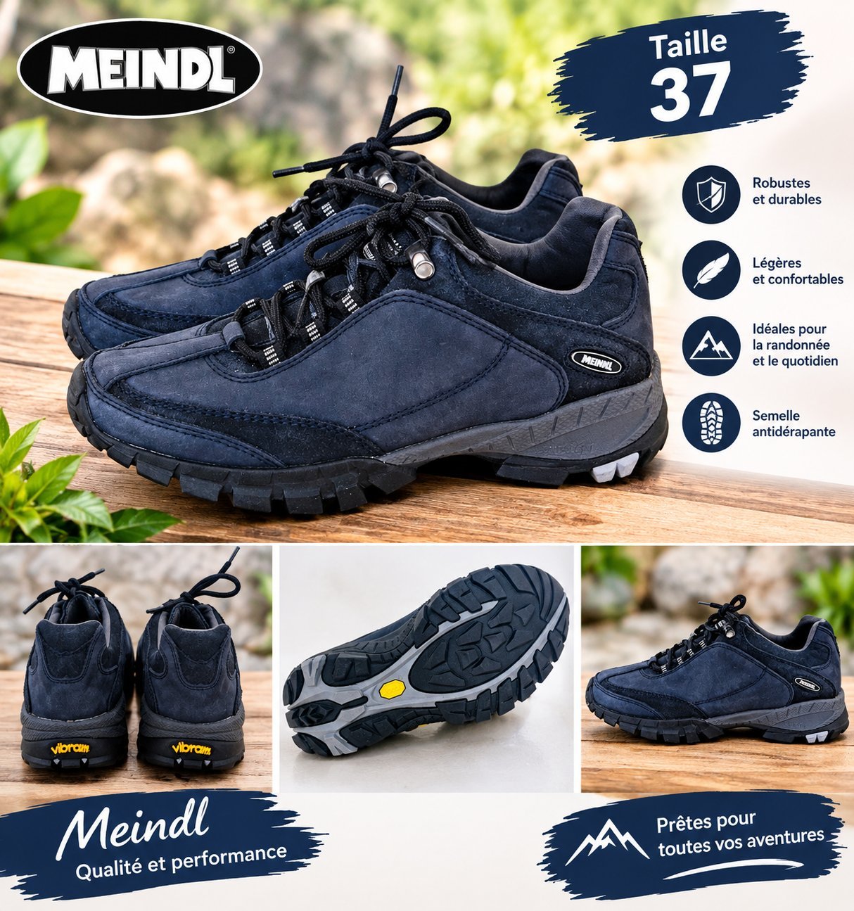 Chaussures Meindl authentique 