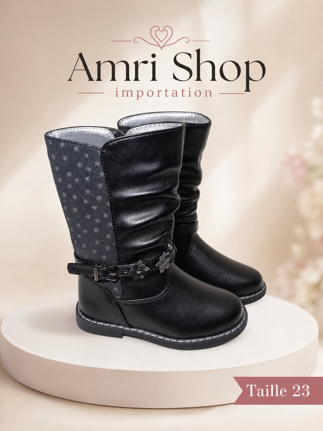 Bottines bébé fille 