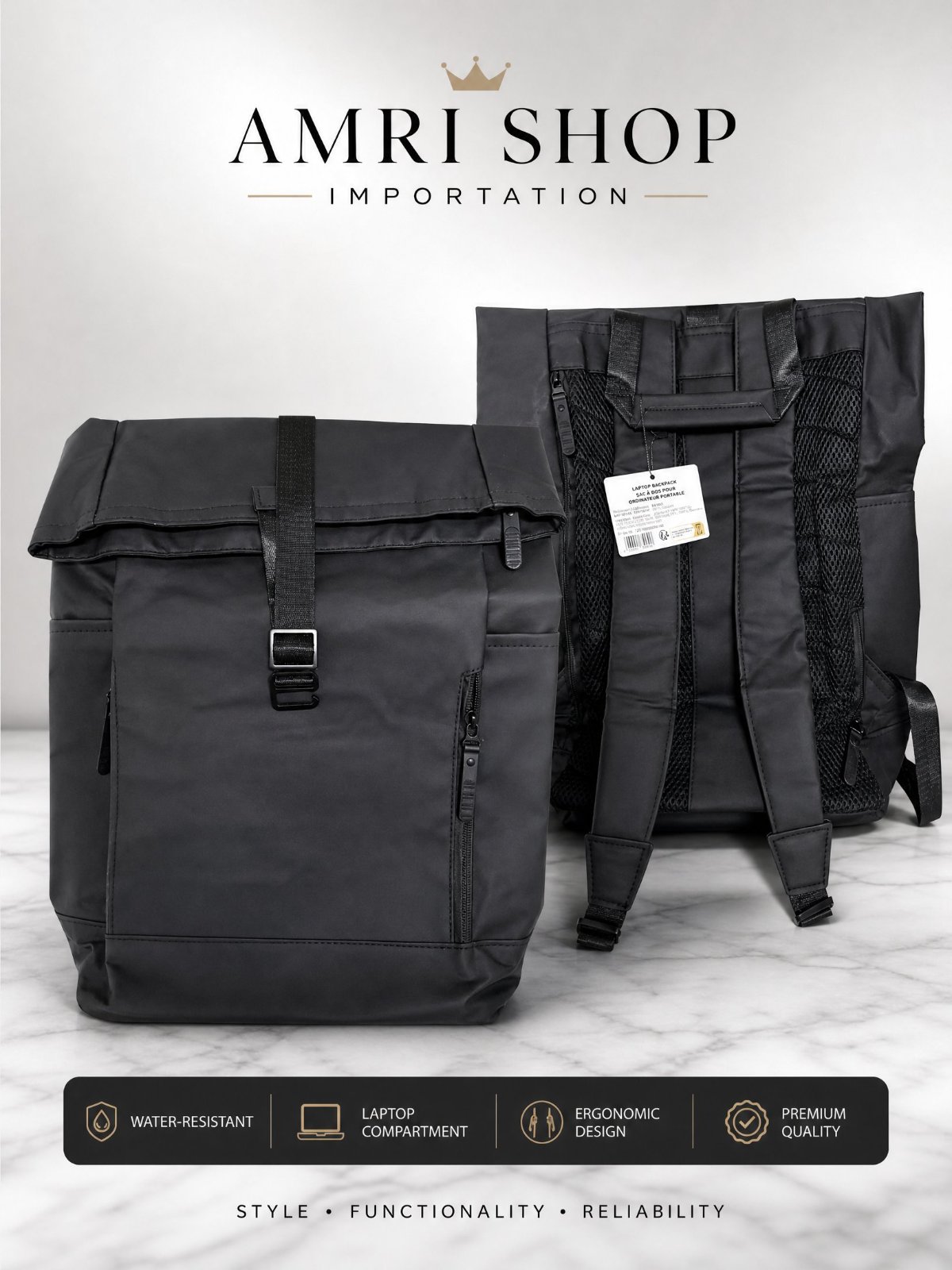 Sac à dos pour ordinateur portable 
