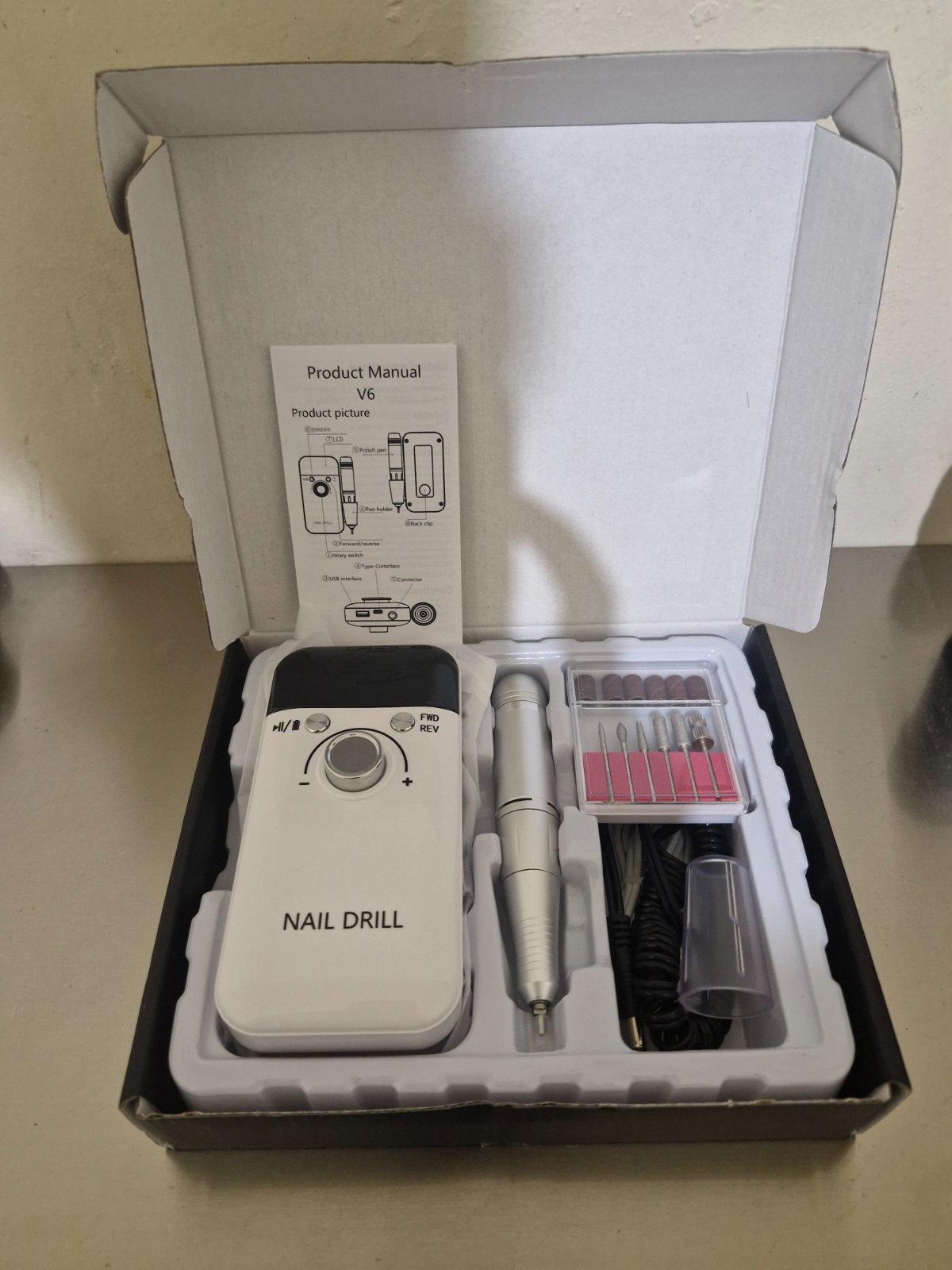Ponceuse à ongles électrique