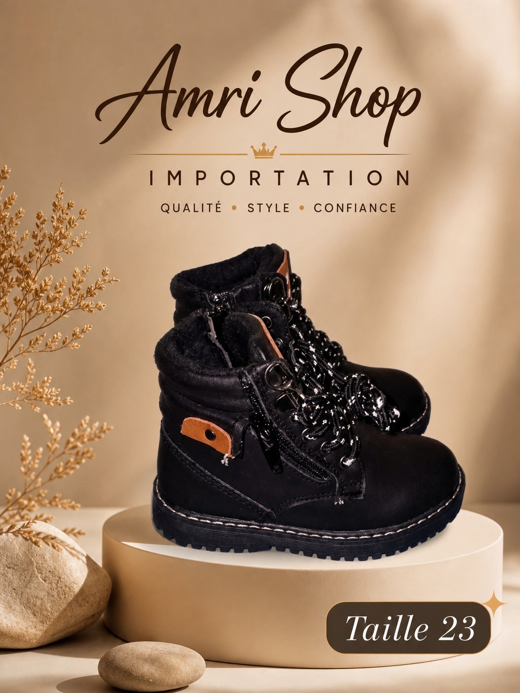 Bottes bébé garçon 