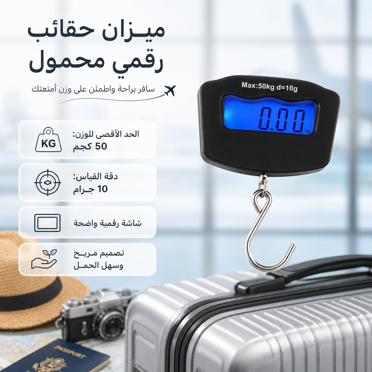 Balance électronique pour bagages
