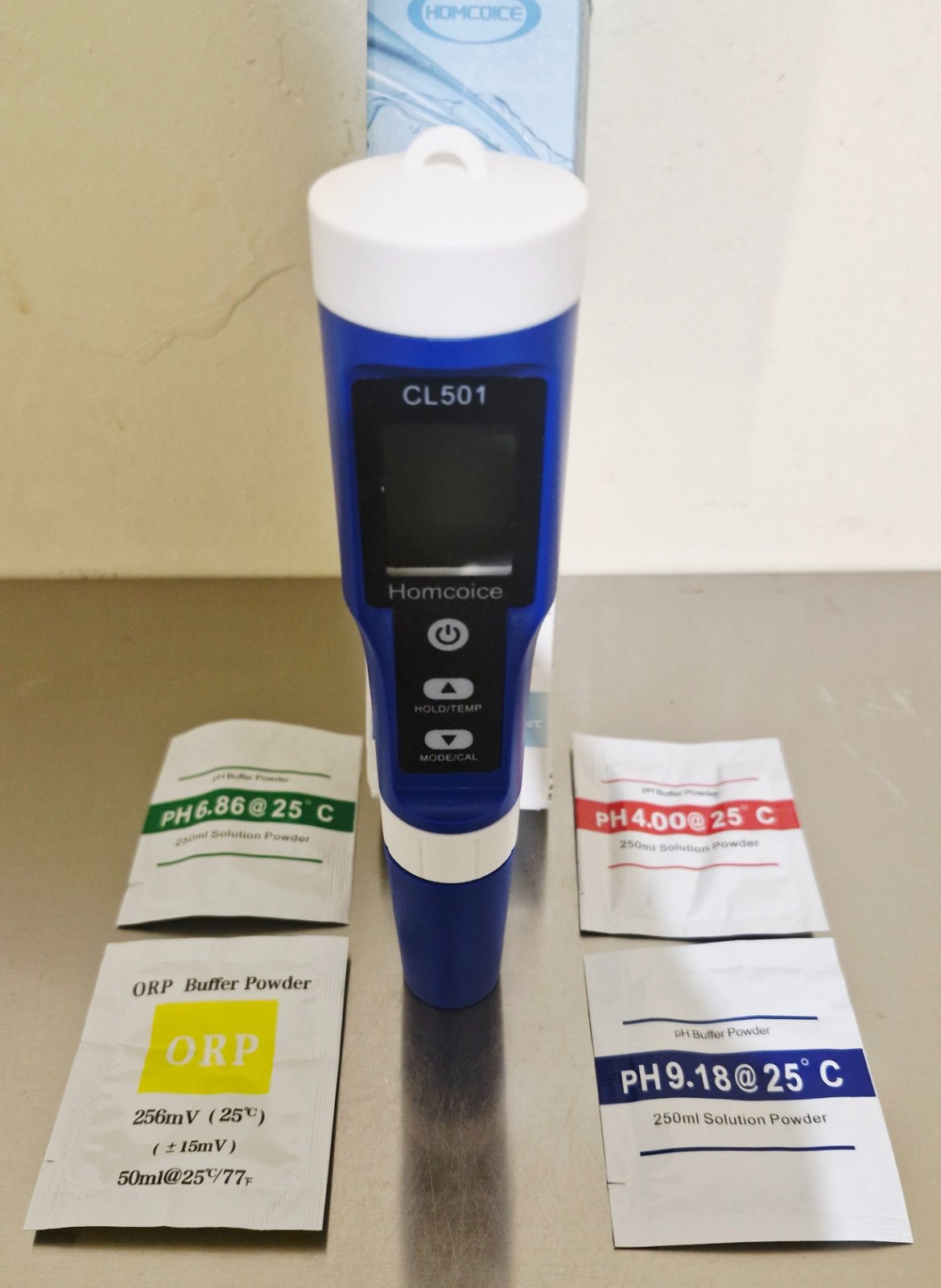 Testeur de qualité d’eau Homcoice CL501