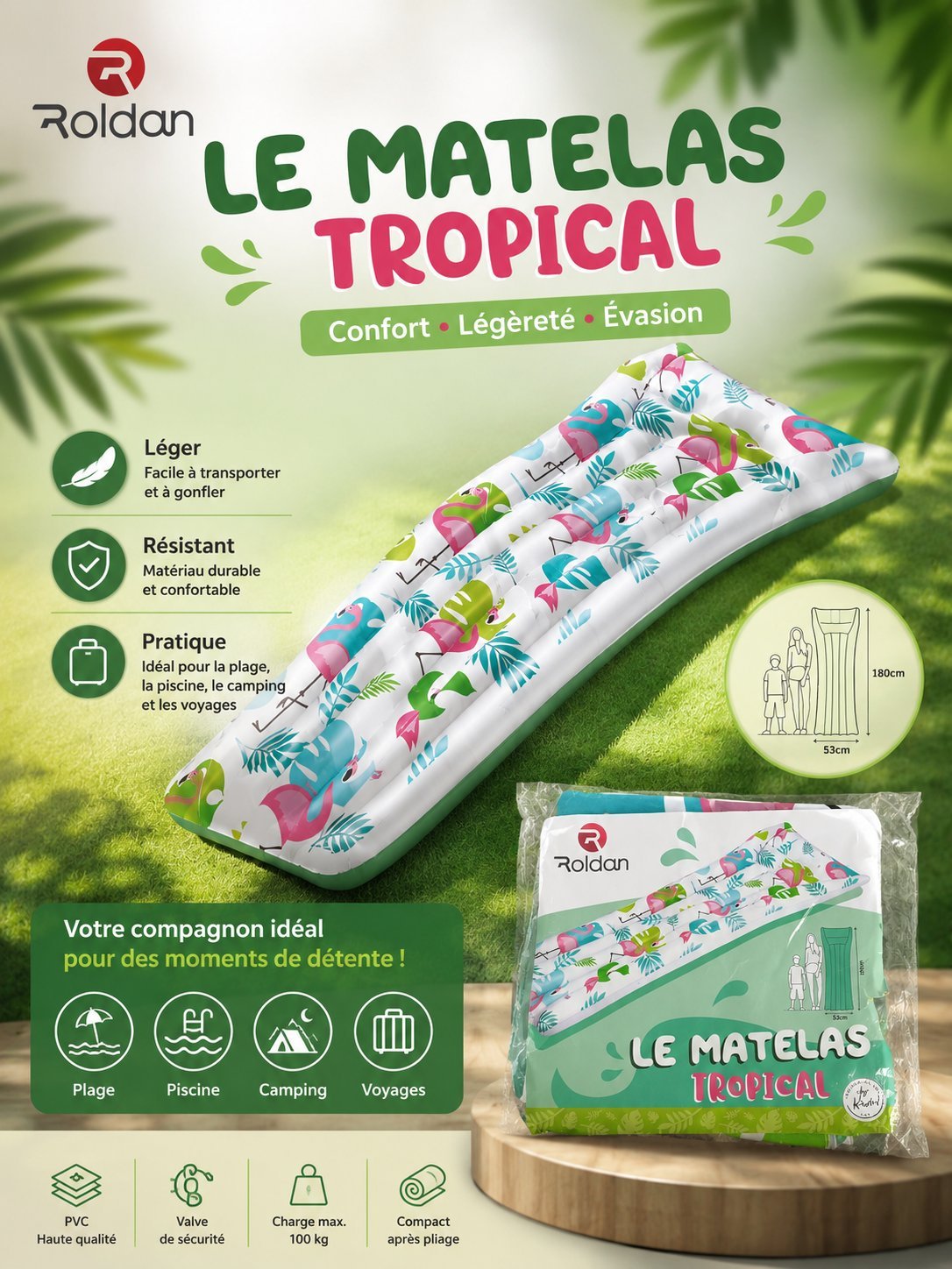 Matelas Tropical
