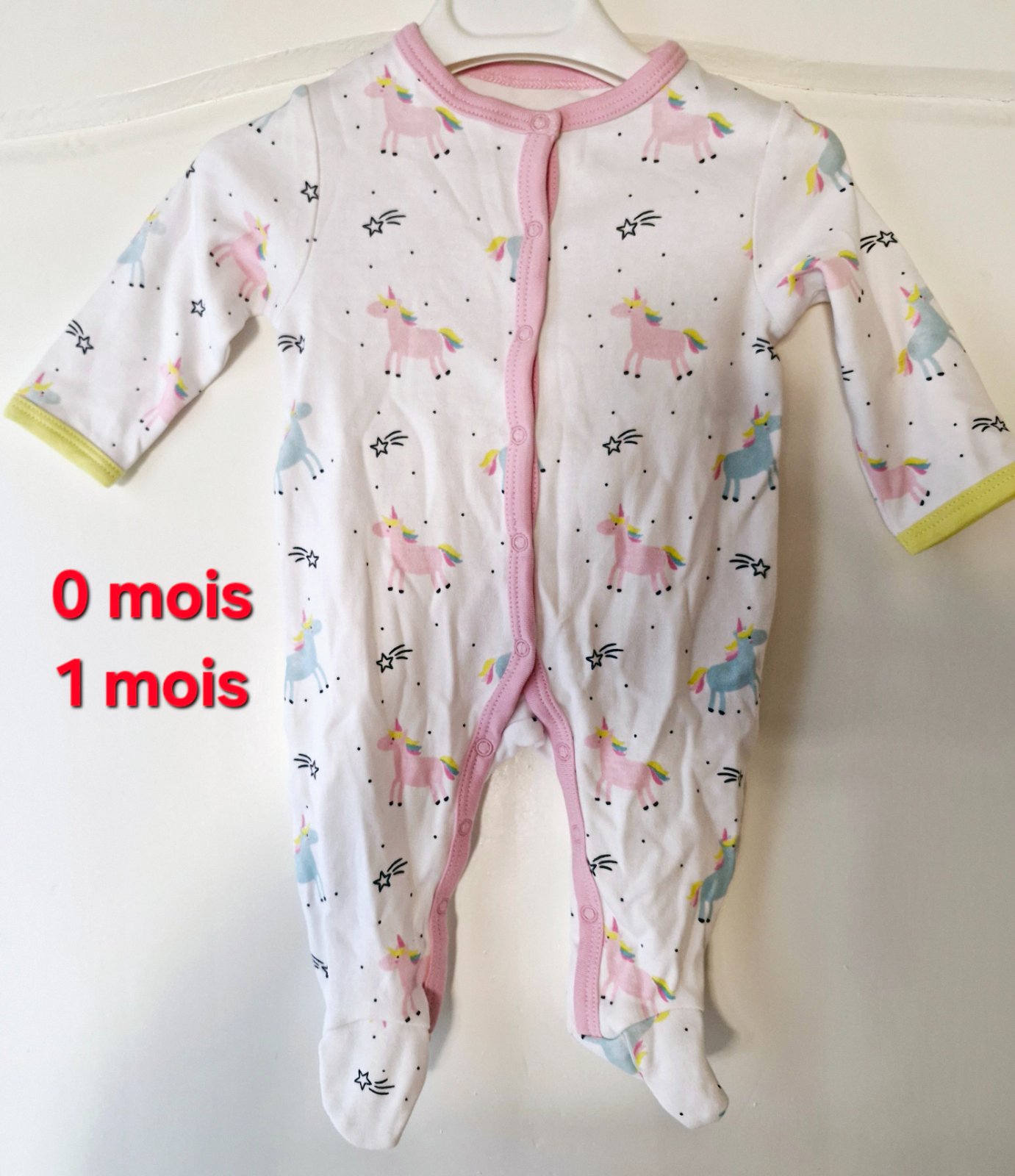Grenouillères bébé filles et garçons 