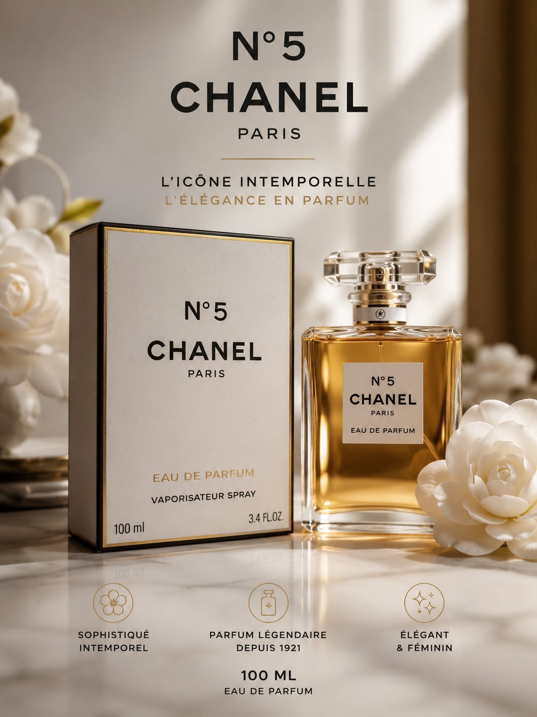N°5 Chanel authentique 100%